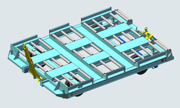Model 15F3285 Cargo-Pallet Trailer