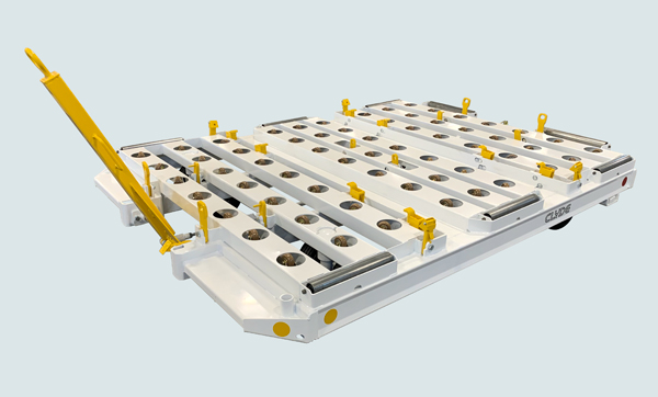 Model 15F3570 Cargo-Pallet Trailer