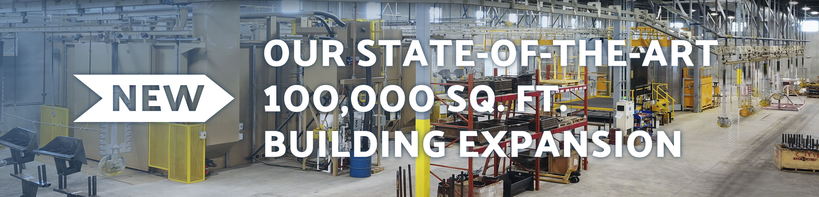 First slide - new manufacturing facilities