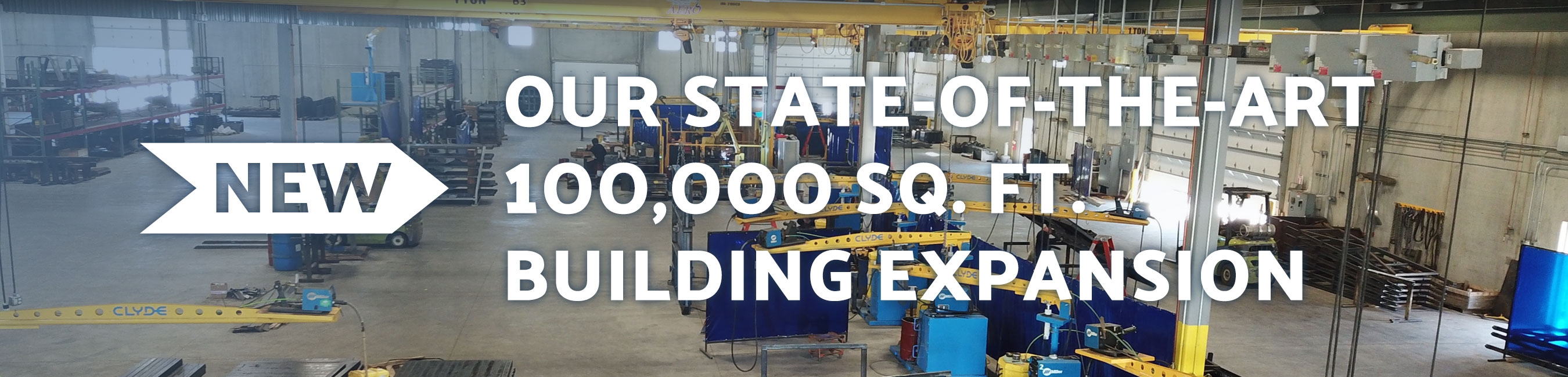Second slide - new manufacturing facilities
